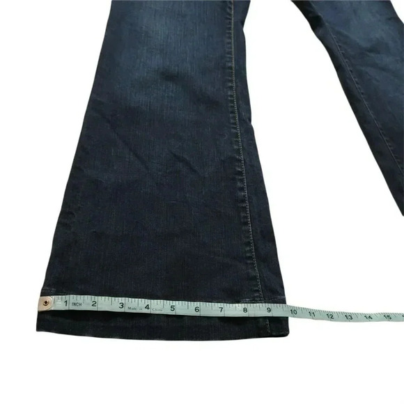 Torrid Flare Denim Jeans Stretch Blend Zip Closure Pockets Blue size 16R women's - Picture 6 of 11